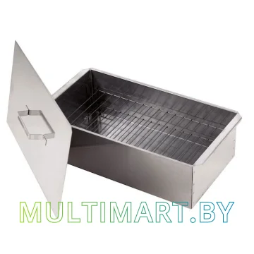 Коптильня КЕДР плюс К2-0.8БНП (нерж. сталь 0.8 мм)